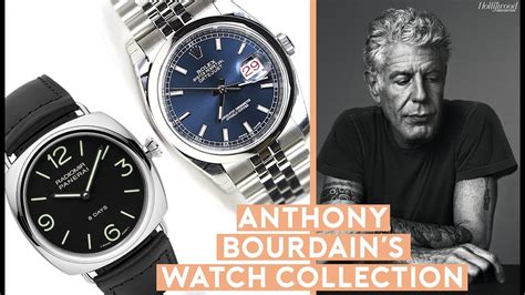 Anthony Bourdain watches